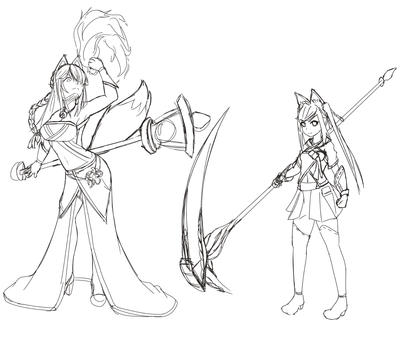 「CRYSTAL BUSTERS」らくがき